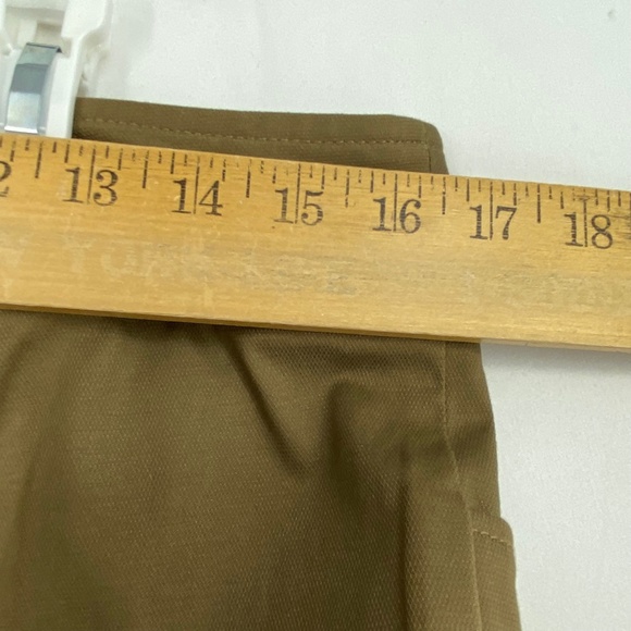 W Work to Weekend Womens Size 10 Career Pants Taupe Brown Mid Rise Wide Leg - Picture 8 of 8